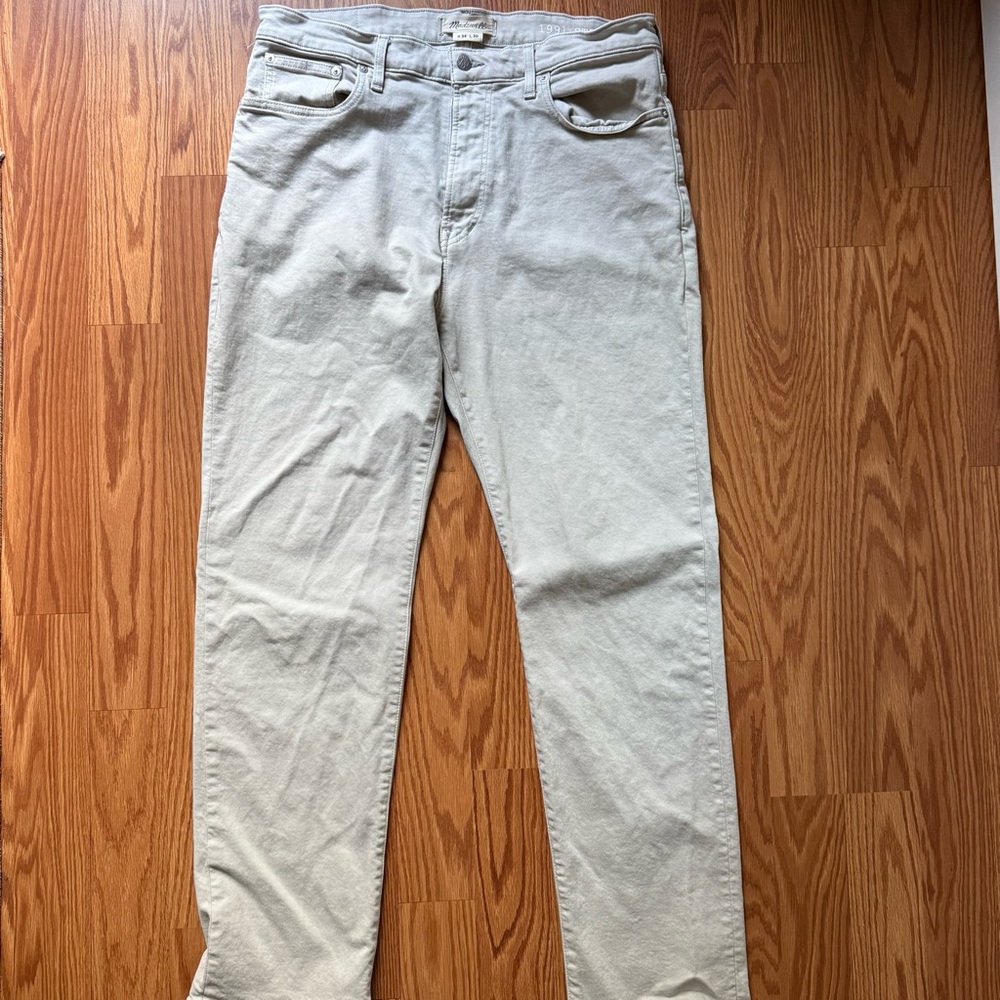 Madewell 1991 Straight Jeans in Stone wash